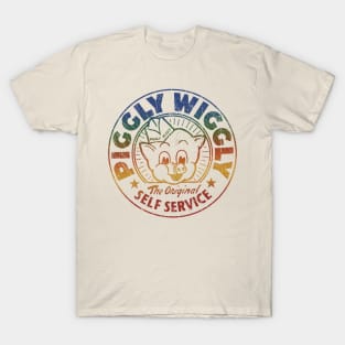 Retro Colors Piggly Wiggly T-Shirt